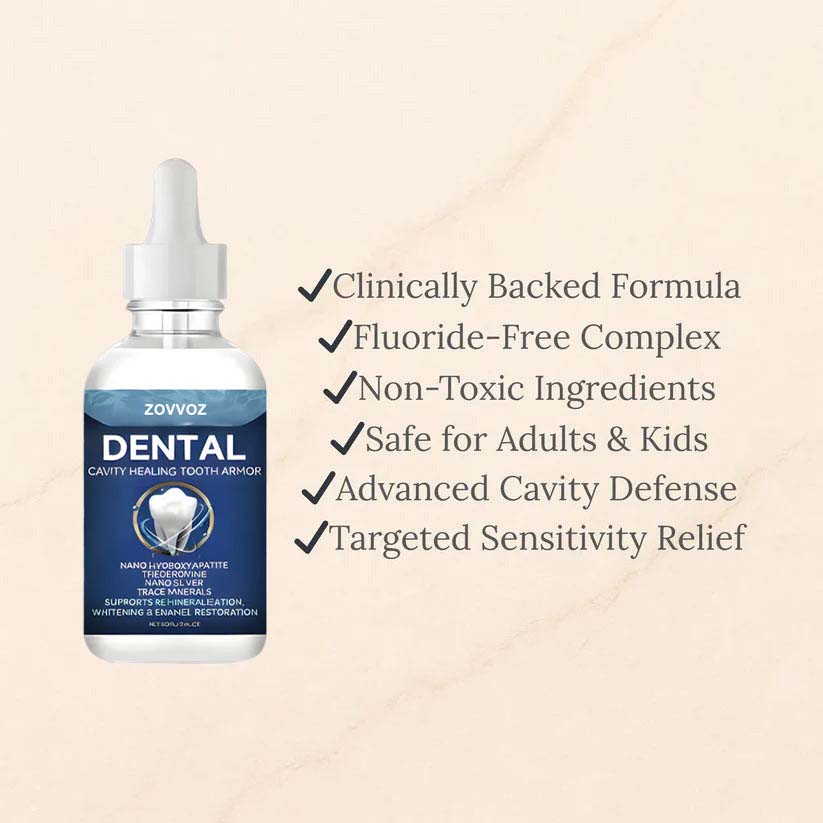 ZOVVOZ™ Advanced Enamel Repair & Whitening Kit (Includes Free LED Mirror)