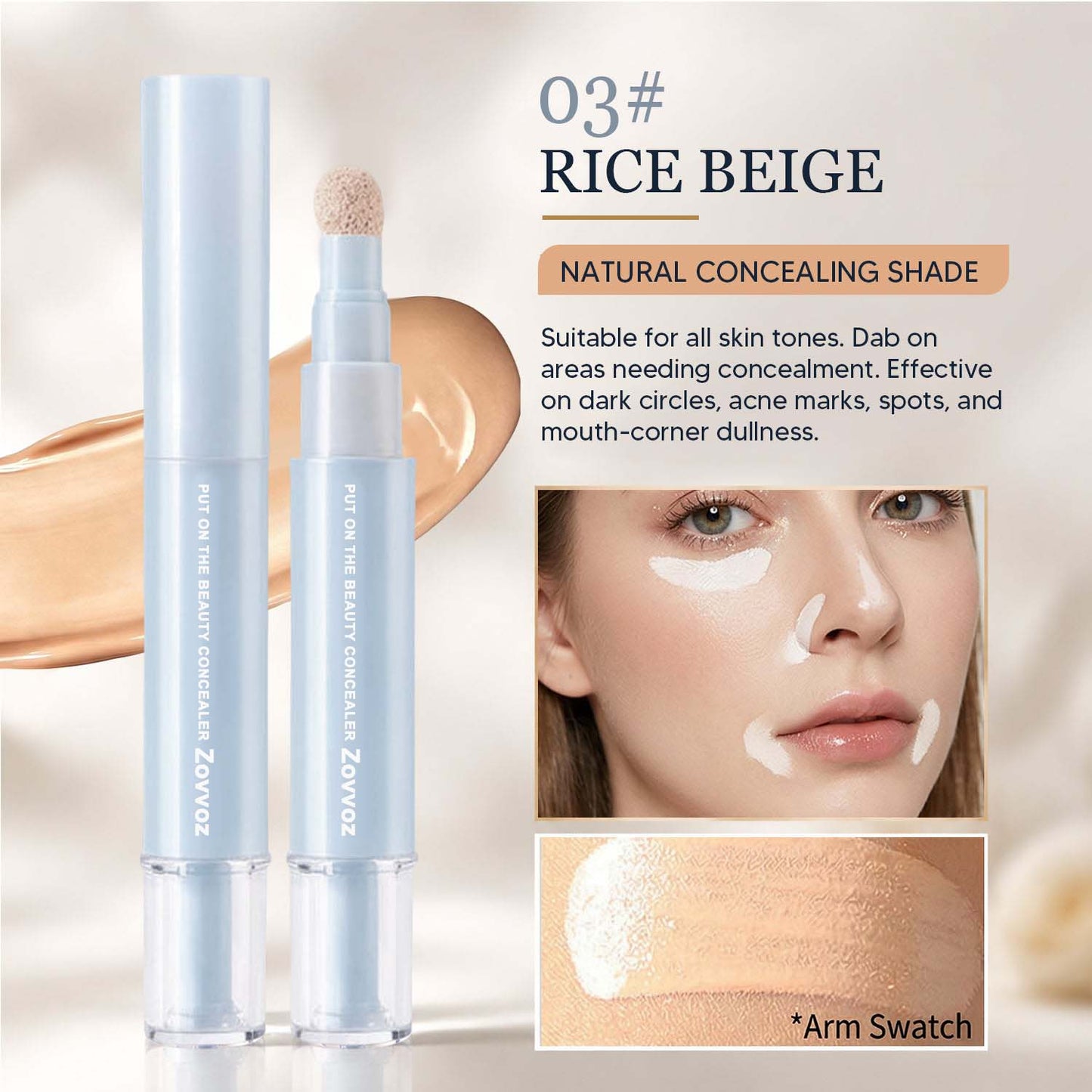 💝 TODAY ONLY — 50% OFF 💝Concealer Pen – Brightening, Correcting & Long-Lasting