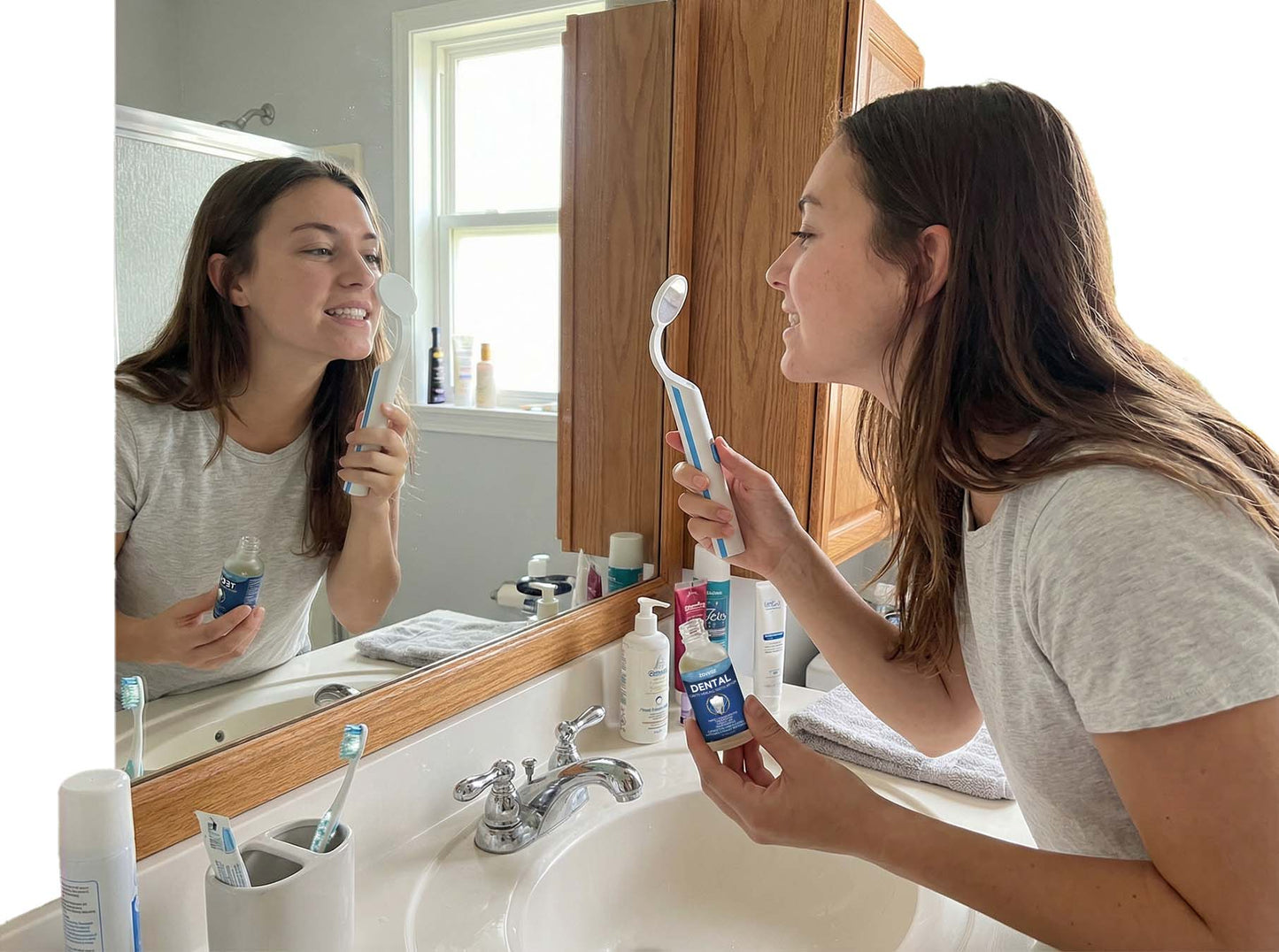 ZOVVOZ™ Advanced Enamel Repair & Whitening Kit (Includes Free LED Mirror)