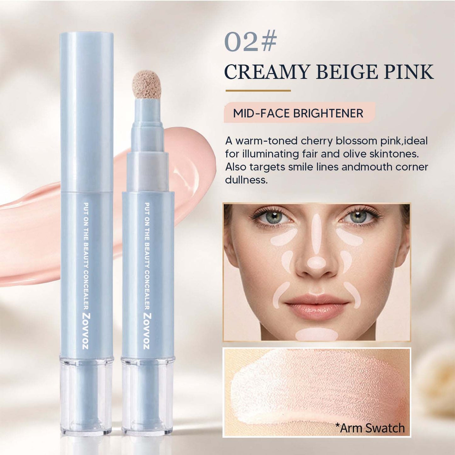 💝 TODAY ONLY — 50% OFF 💝Concealer Pen – Brightening, Correcting & Long-Lasting