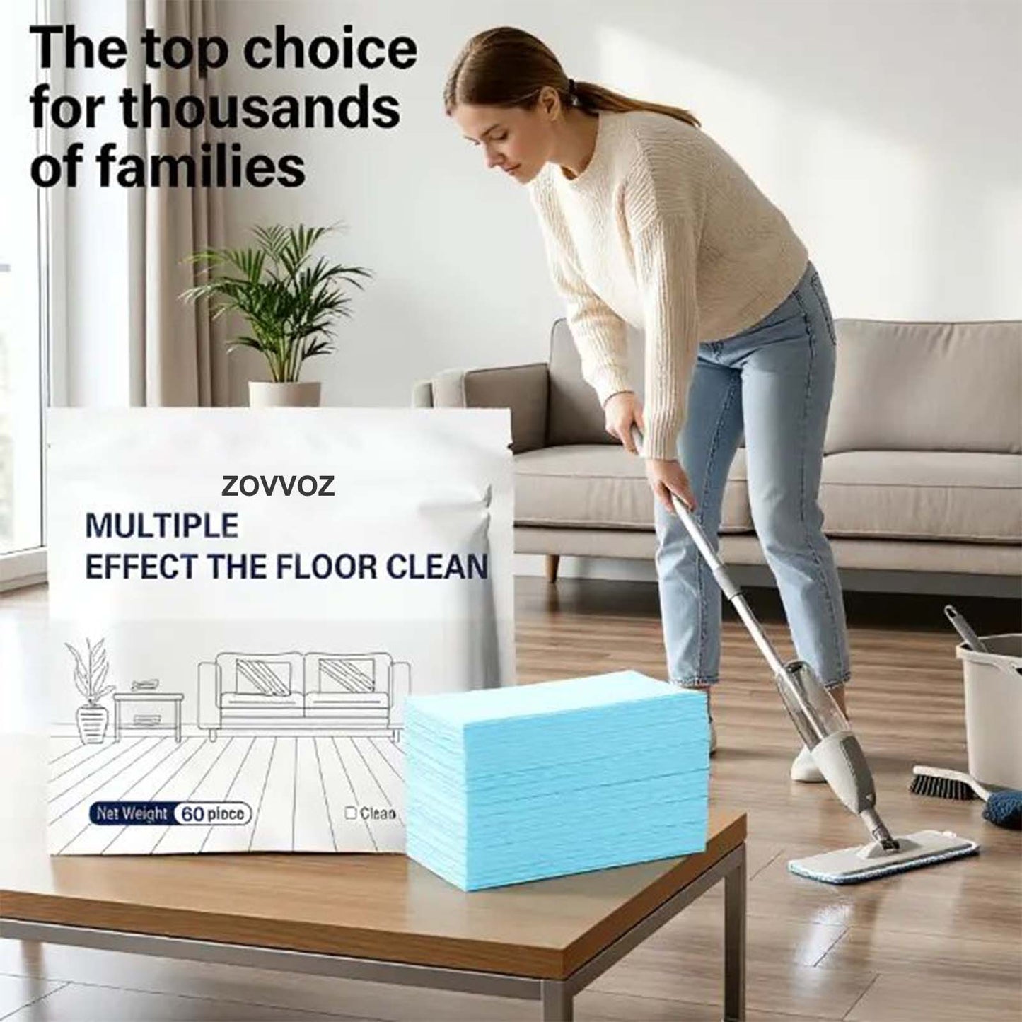 Multi-Surface Antibacterial Cleaner for Hardwood, Tile & Laminate