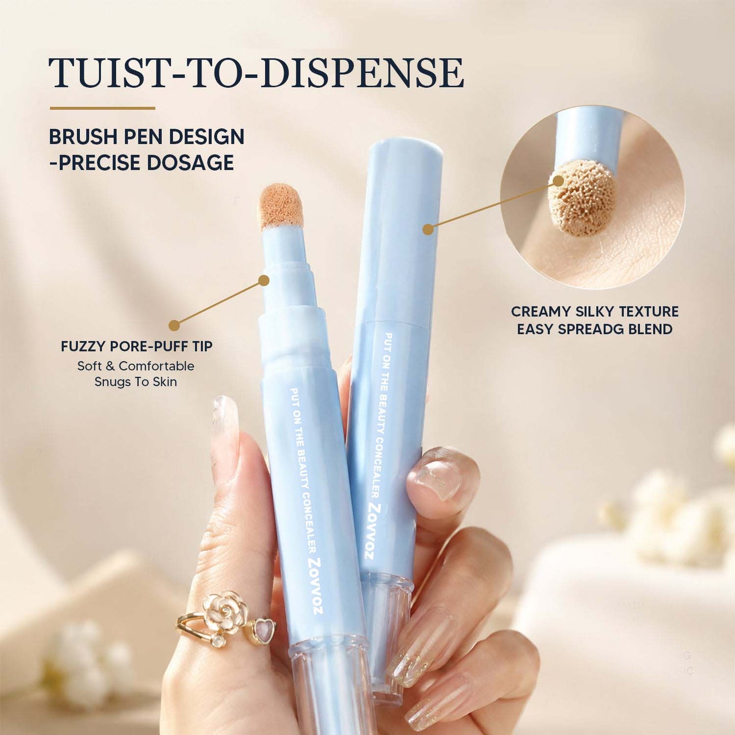 💝 TODAY ONLY — 50% OFF 💝Concealer Pen – Brightening, Correcting & Long-Lasting